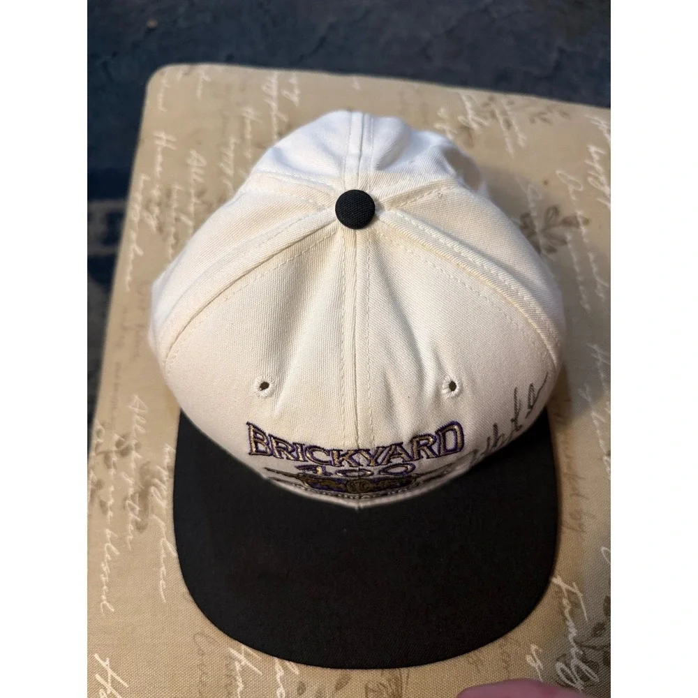 Vintage Autographed Jeff Gordon 1994 Brickyard 400 DeLong Snapback Hat